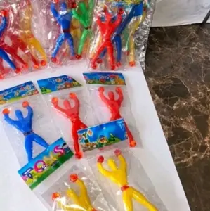 20 Pcs Mainan Sticky Spiderman Anak-Anak Kualitas Bagusok - Toys