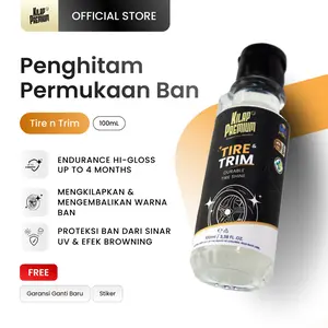 Tire And Trim Gel  | Kilap Premium - Semir Ban Motor Mobil, Semir Karet Selang Rem Radiator Mudflap Car