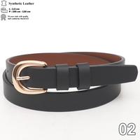 Gambar Ikat pinggang Wanita Dan Anak Sabuk Kulit Pu lebar  2,5 cm - 01, 90 cm dari TALOCCO Kota Administrasi Jakarta Pusat 2 Tokopedia