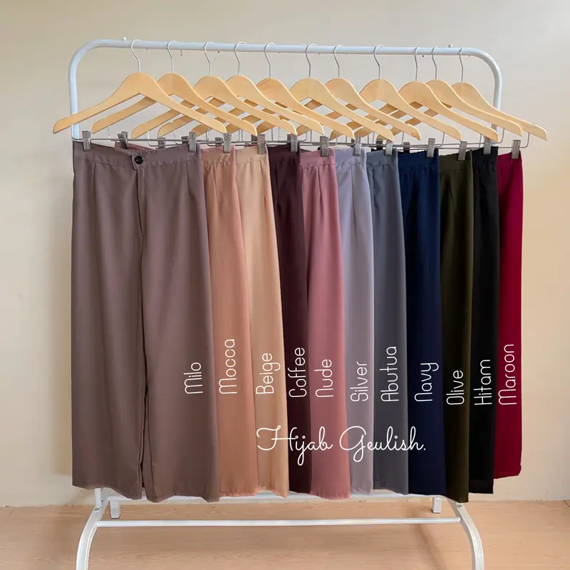 Celana Haigh Waist / Kulot Haigh Waist / Highwaist 8