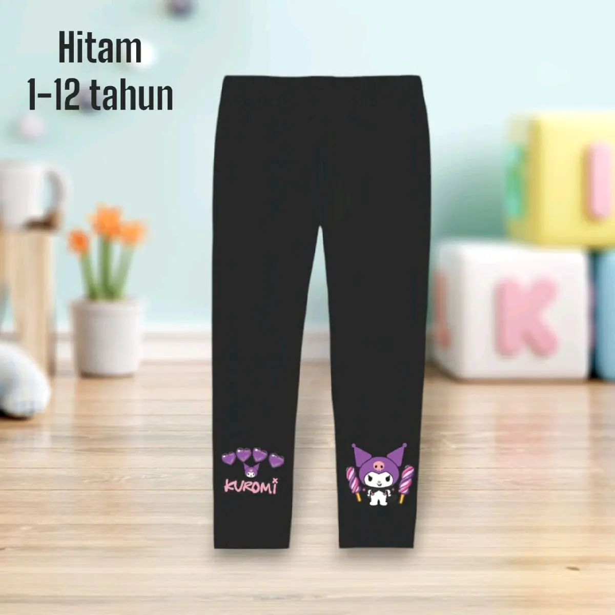 LAGING ANAK MOTIF KUROMI LOVEUNTUK UMUR (1-13 TAHUN) Bayi