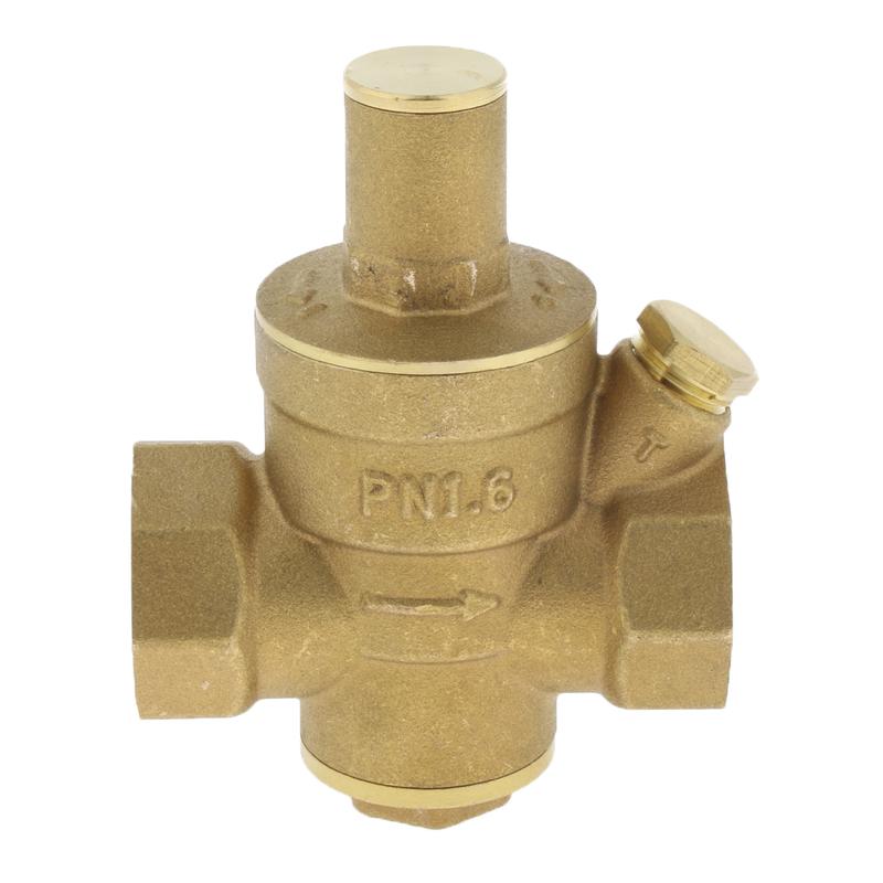 Bộ điều chỉnh áp suất nước, vật liệu Đồng thau, van giảm áp 3/4 "DN25, không chứa chì, giảm áp lực nước, thích hợp cho DN20 S 6