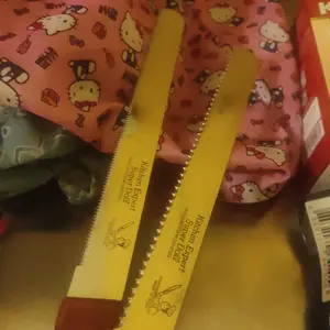 PISAU ROTI STAINLESS PISAU GERIGI PANJANG SERRATED BREAD CAKE KNIFE