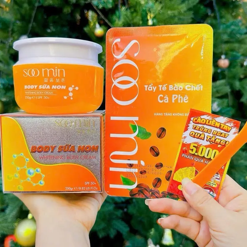 Soo Min Kem Body Sữa Non Soo min Hàn Quốc 2