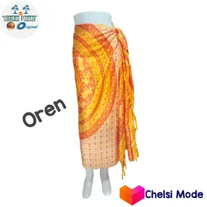 Kain Pantai Motif Mandala Gajah Ukuran 110 cm x 145 cm, Bahan Rayon Great 3, Sangat Adem Lembut dan Halus Cocok untuk Jalan-jalan & Sarung Tidur  Elegan SelendangSyal