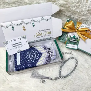Hampers Ramadhan Sajadah dan Tasbih/Hampers Lebaran/Hampers Sajadah Travel/Hampers Giftbox Sajadah Serut/Kado Istri/Kado Pacar/Kado Mertua/Kado Ibu/Kado Ulang Tahun
