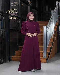 Isvara Dress Mom By Dafeena Excellent Dress Termewah Terlaris Dress Lebaran 2025