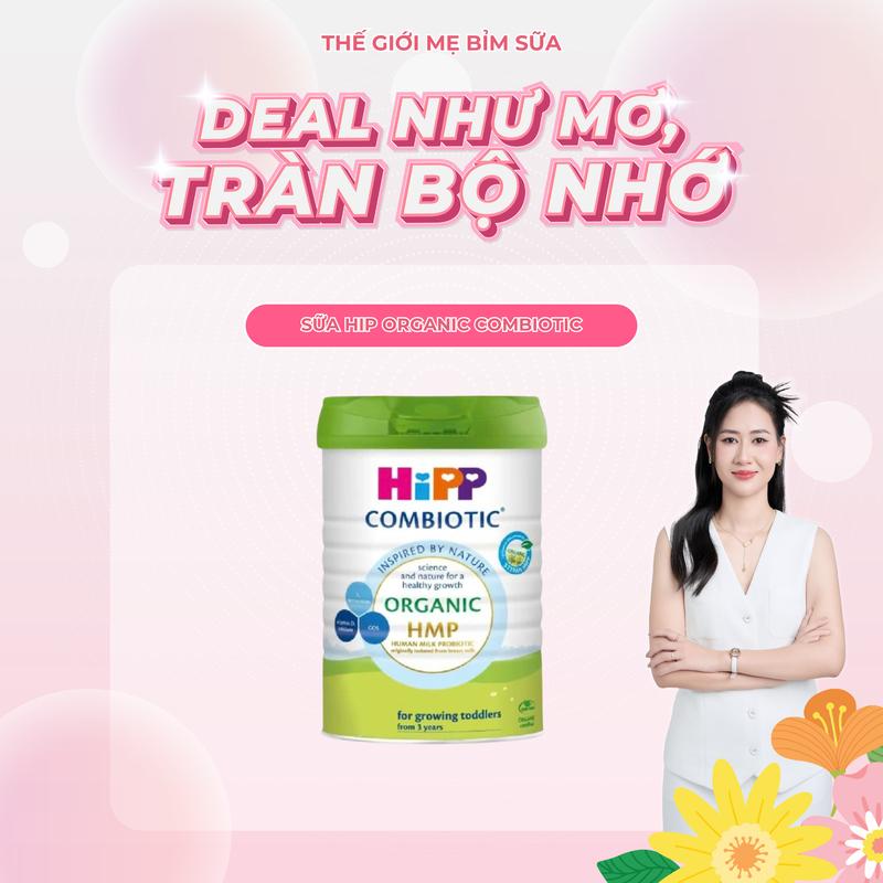 [TGMBS] SP Dinh Dưỡng H_I_PP Orga_nic Dành Cho Trẻ Lon 800g nhập khẩu Đức