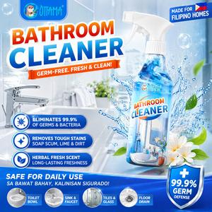 OTTAMA  Bathroom Spray Cleaner (300g) Toliet Bowl Cleaner Cement Stain Remover Glass Watermark Remover Plant extracts