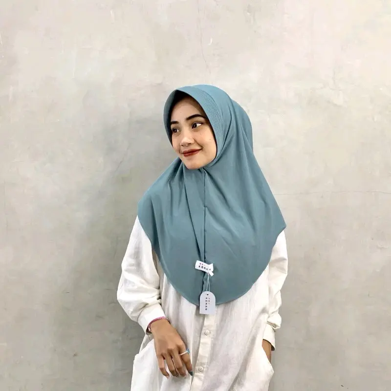 Kenan Hijab Dzevada Hijab Bergo Instant Jersey Size M