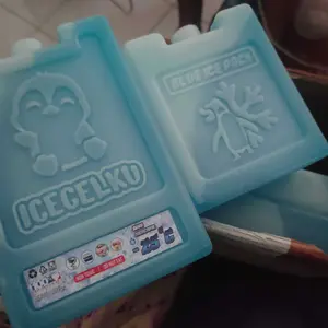 IceGelKu - Ice Pack Kecil 15x10x3cm Merek ICEGELKU Blue Ice Pack Pengganti Dry Ice Gel