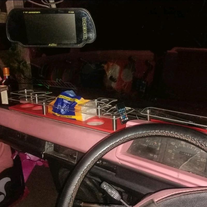 MINI BAR DASBOARD MOBIL CARRY FUTURA, L 300, ELF, PICK UP. uk. 66*15cm 5