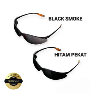 Kacamata Kerja Safety Hitam Las Gerinda