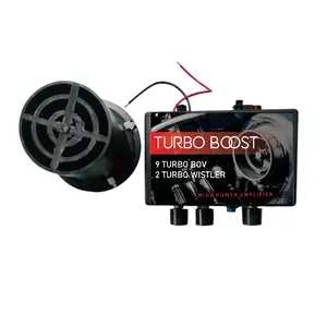 Modul Suara Turbo untuk Mobil & Truk. bisa dipakai untuk 12 & 24 Volt Speaker premium loud & clear 60 watt Car Kendaraan Garansi Produsen Black