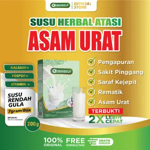 Etawasul Susu Herbal Asam Urat Kolesterol Rendah Gula 200 Gram