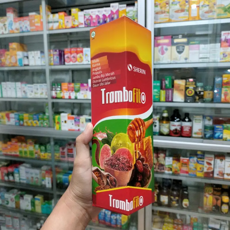 Sari Kurma Madu Herbal TromboFit Angkak daun ubi jalar propolis jambu biji extrak cacing madu kurma 2