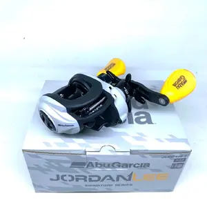 Abu Garcia Jordan Lee Signature Series Jigging Reel 200H dengan Desain Khas dan Warna Kuning