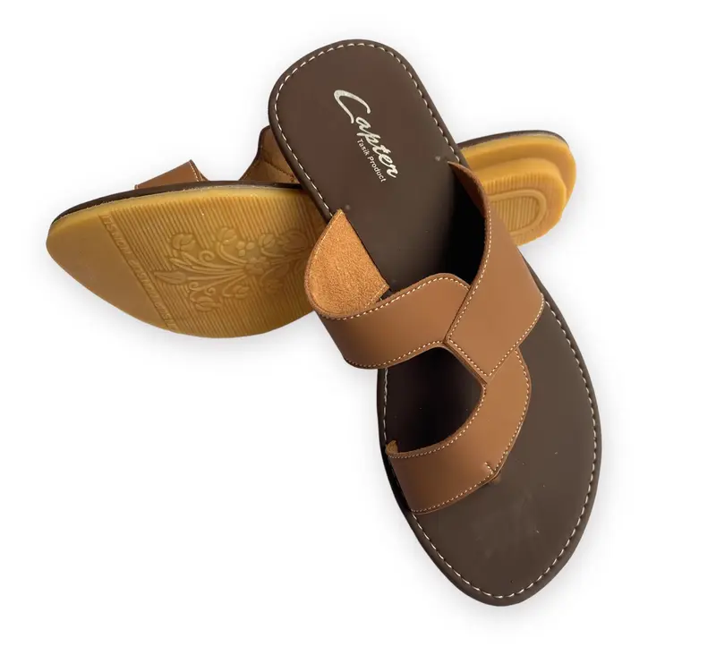 (SOL KUNING) Sandal Wanita Capter Sendal Jepit Sol Karet Anti Licin 5