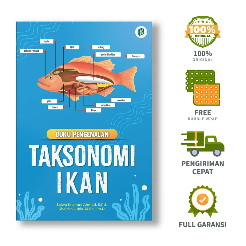 Buku Pengenalan Taksonomi Ikan - Salwa Khairani Ahmad, S.Pd., Khairiza Lubis, M.Sc., Ph.D.