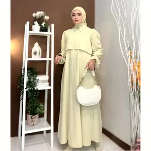 Elgifa id - Nauraa dress by Zyeran gamis muslim wanita sabrina premium Anti UV