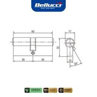 Gambar Bellucci Door Handle A8 Aster MB Kunci Pintu Rumah Satu Set Minimalis Modern High Security dari ONASSIS BELLUCCI OFFICIAL Kota Tangerang 5 Tokopedia