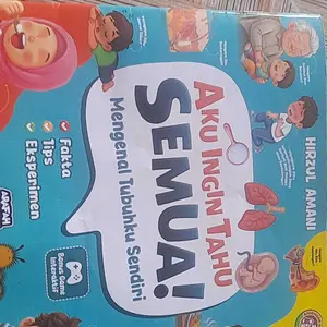AKU INGIN TAHU SEMUA JILID 1 Mengenal Tubuhku Sendiri Pustaka Arafah Soft Cover