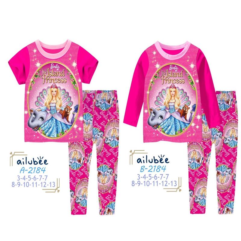 2184 Barbie Sleepwear/Baju Tidur Budak - TikTok Shop Malaysia