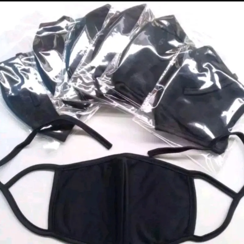 12 pcs Masker Kain 2 lapis / Masker Aerlop 2 ply 8 0