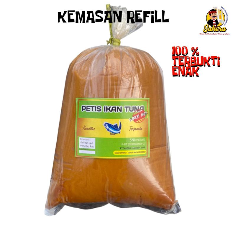 (Sakera) 250g Petis Madura Asli Ikan TUNA MDR (Refil) 0