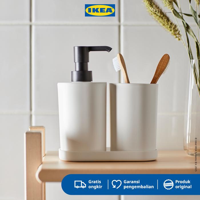Gambar IKEA STORAVAN Perlengkapan Mandi Putih Set Isi 3 dari IKEA Indonesia Kota Administrasi Jakarta Timur Tokopedia