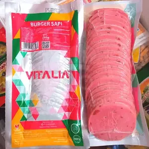 VITALIA DAGING BURGER SAPI ISI 10PCS 20PCS MURAH