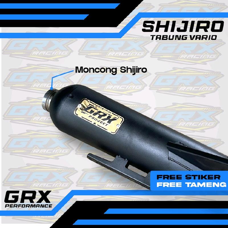 KNALPOT SARFULL GRX PROJECT EXHAUST PNP ALL MOTOR MATIC HONDA YAMAHA Motorcycle 1