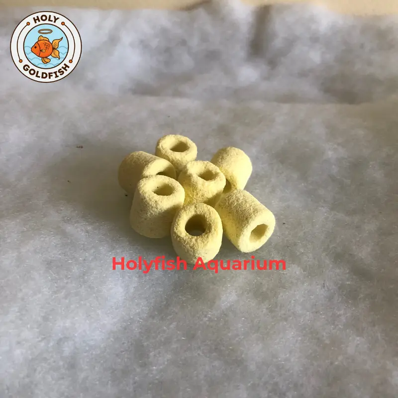 Bio Ring Ceramic Ring Ukuran M Nano Porous Rumah Bakteri Media Eceran - Isi 10pcs 1