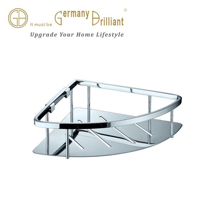 Gambar Germany Brilliant Rak Sudut Toilet Kamar Mandi Soap Basket GBY-BS0209 dari Germany Brilliant Sanitaryware Kab. Bekasi Tokopedia