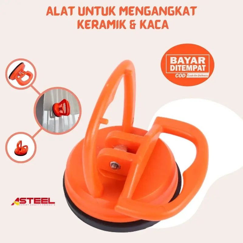 Alat Angkat Keramik Granit Kaca - Alat Pengangkat Keramik - Alat Pengangkat Granit - Alat Pengangkat Kaca - KOP Angkat Keramik - KOP Angkat Kaca - KOP Angkat Granit - Suction Cup Sucker Plate Glass - KOP Glass Sucker - Suction Cup Multifungsi 1
