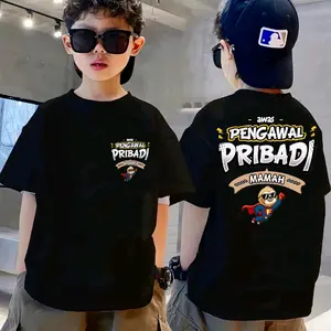 baju anak kata kata awas pengawas pribadi mama atasan anak unisex