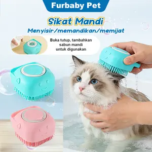 Sikat Mandi Kucing Sikat Kucing Mandi Sikat Anjing Grooming Kucing