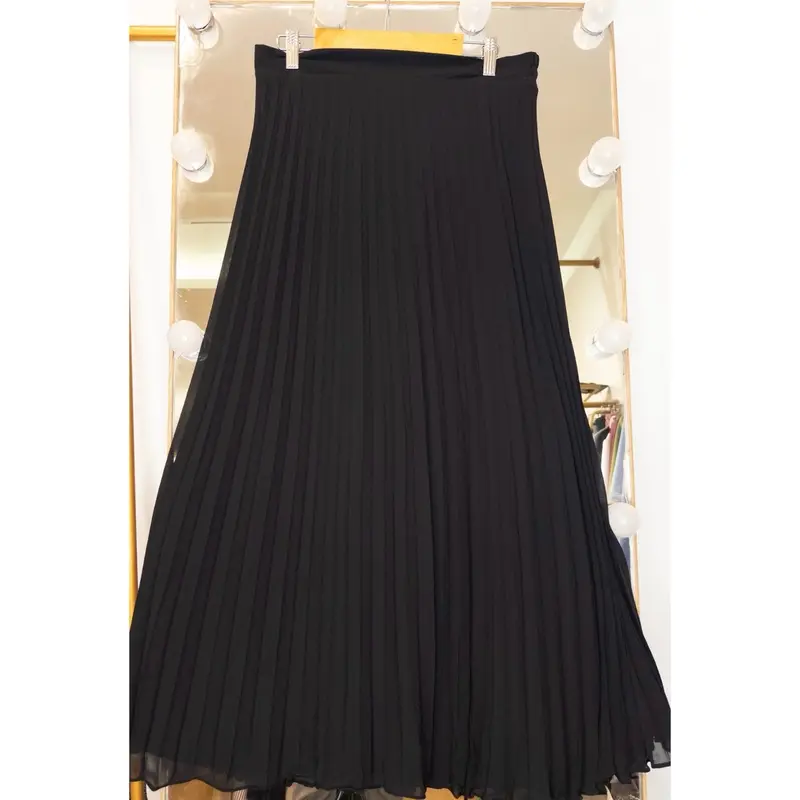 ByEmesha 047 - Rok Plisket / Bahan Ceruty Bawahan Wanita Panjang Muslim Casual 1