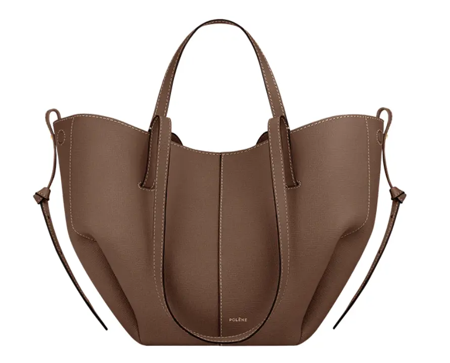 Polene Cyme Mini in textured leather - TikTok Shop Singapore