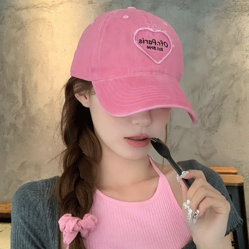 Topi Distro Wanita/ Topi Baseball Luca Wanita/ R-1 Baseball Cap Pria  Premium Bordir original LOVE /