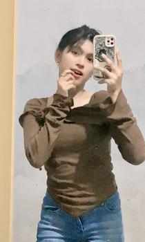 Product Review of KIYANA Cirebon Cloth - Flower Top / Long Sleeve Ribbon Coquette Knit Top / Atasan Knit Lengan Panjang Wanita Knitwear Crop Cardigan Baju Tangan Kerah from t**i 2