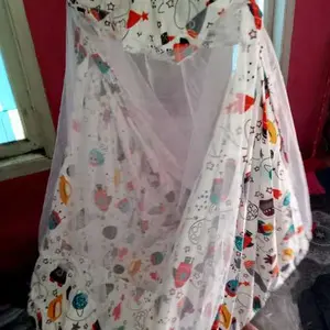 Ayunan Bayi Jumbo + Per & Hanger karakter anak lucu | Ayunan set kelambu | Set ayunan bayi lengkap | Kelambu anti Nyamuk