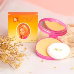 Kelly Beauty Powder Kuning Langsat & Kuning Pengantin 22.5gr - Produk Makeup Wajah