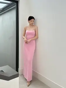 Kadaka D-0234 Maxi Party Dress with Adjustable Straps | Dress Pesta Panjang Wanita