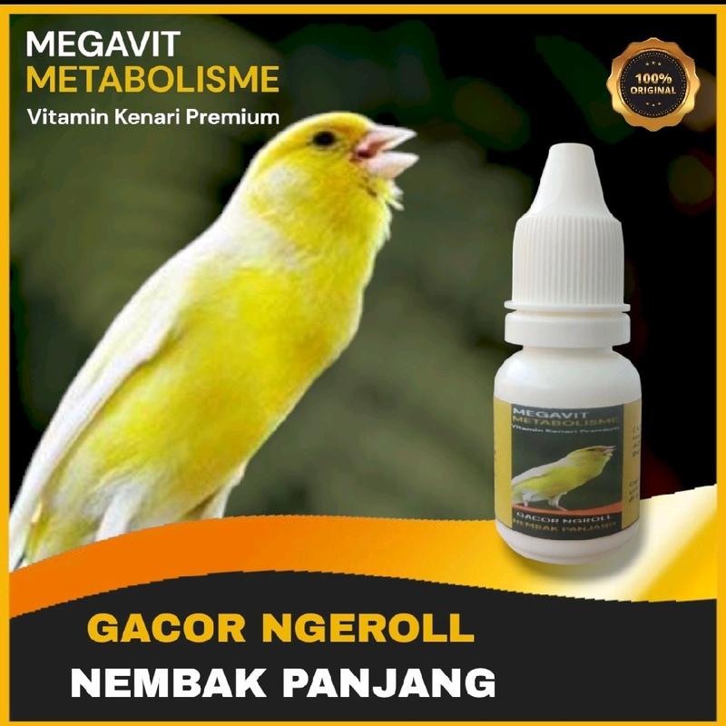 MEGAVIT - Vitamin dan Doping Burung Kenari Premium Biar Cepat Gacor 1