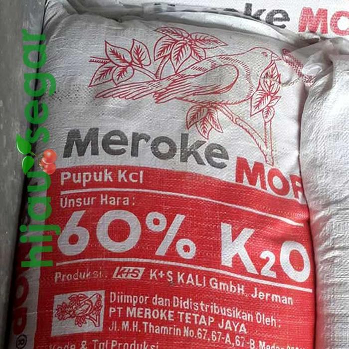 Gambar [Meroke] PUPUK KALIUM KLORIDA (MOP: MURIATE OF PHOTASH) ORI REPACK 1 KG dari hijausegarcom Kota Malang Tokopedia