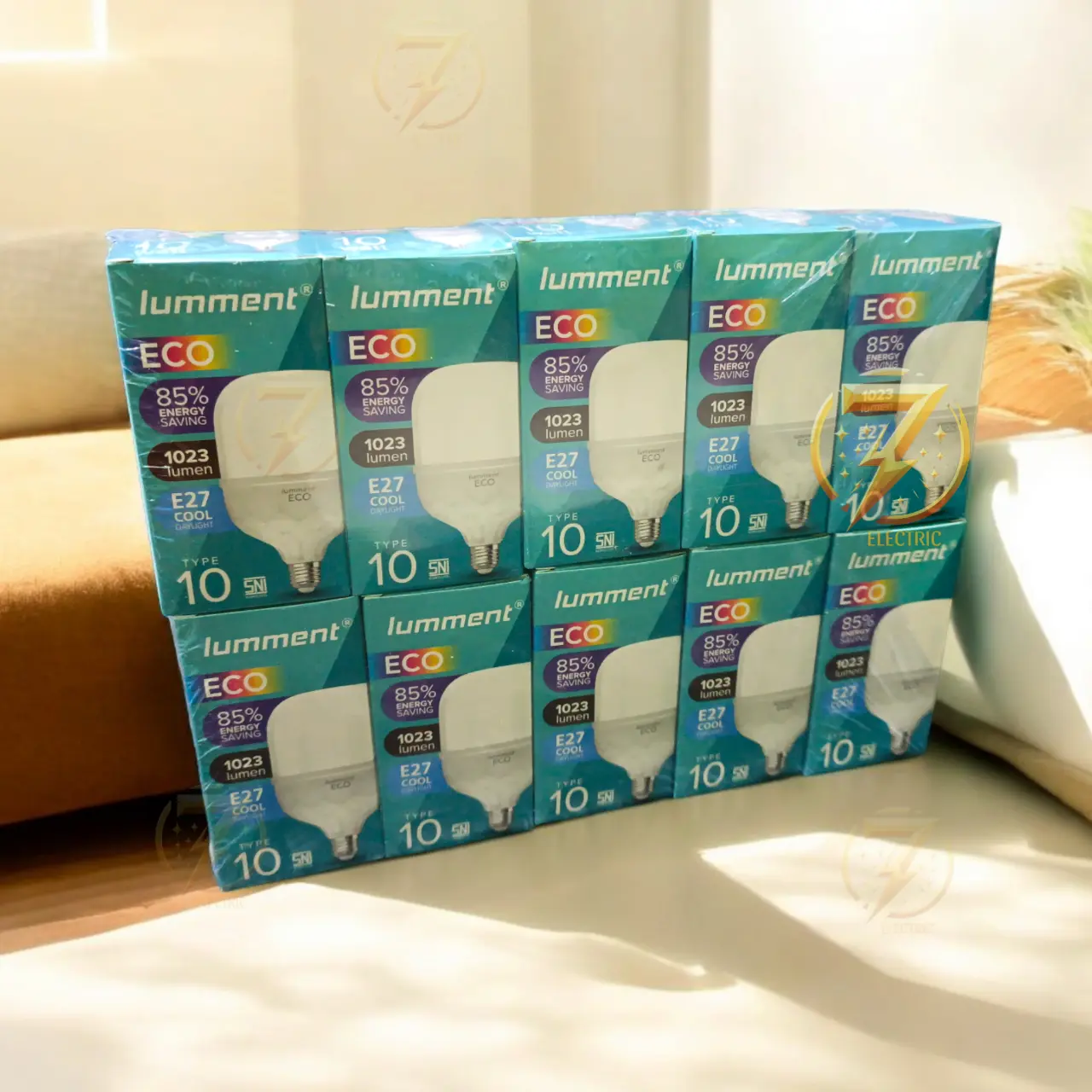Paket 10 Pcs Lumment Eco Lampu Bohlam LED 10 Watt