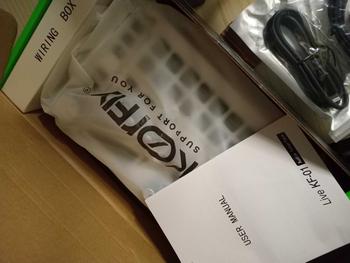 Product Review of koorfly-KF01 sound card ZX320 mic set Audio Bluetooth External Peralatan Bernyanyi atau siaran langsung dengan headphones dan microphone from D** A**o 1