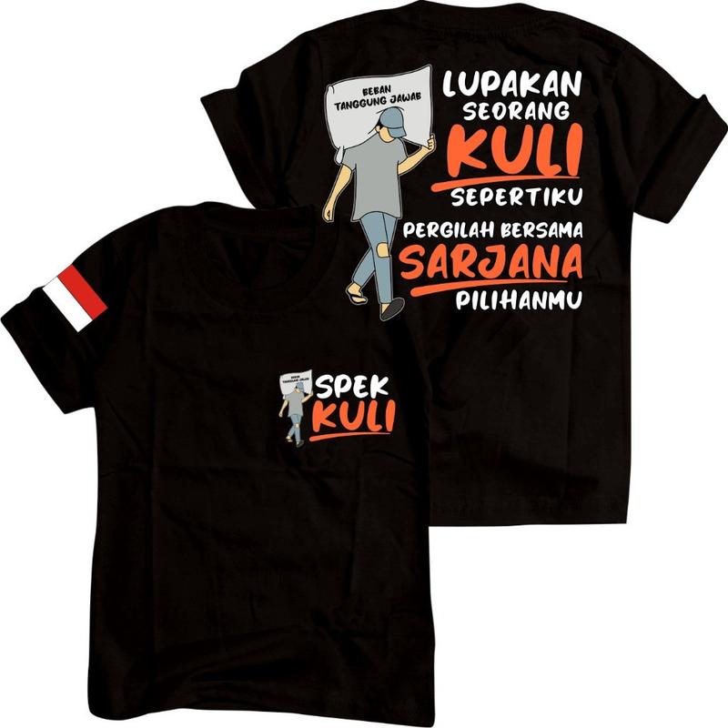 Product Introduction of Kaos Dtf Terviral Lupakan Seorang Kuli Kaos Murah Kaos Hitam Terlaris Dewasa Kaos Distro T-Shirt Pria Combed Katun Oblong Nyaman Pendek Polos 27