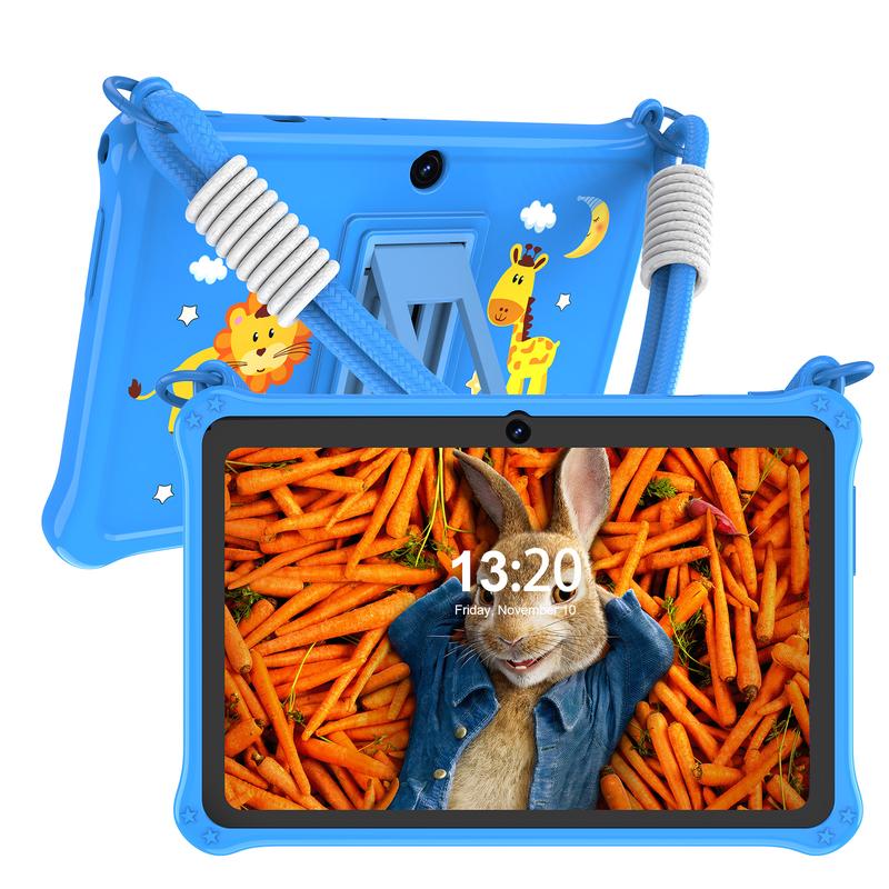 Product Introduction of K7 7 Inch Android 13 Tablet, 2G RAM 32G ROM Tablet with Silicone Case for Home & School, Fashionable 1